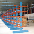 Heavy duty cantilever arm racking system /double sided storage steel shelf cantilever